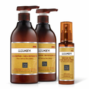 Pažeistų plaukų priežiūros rinkinys Saryna KEY Damage Repair Pure African Shea, su taukmedžio sviestu