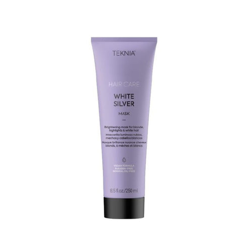 Geltoną plaukų atspalvį neutralizuojantis rinkinys Lakme Teknia White Silver