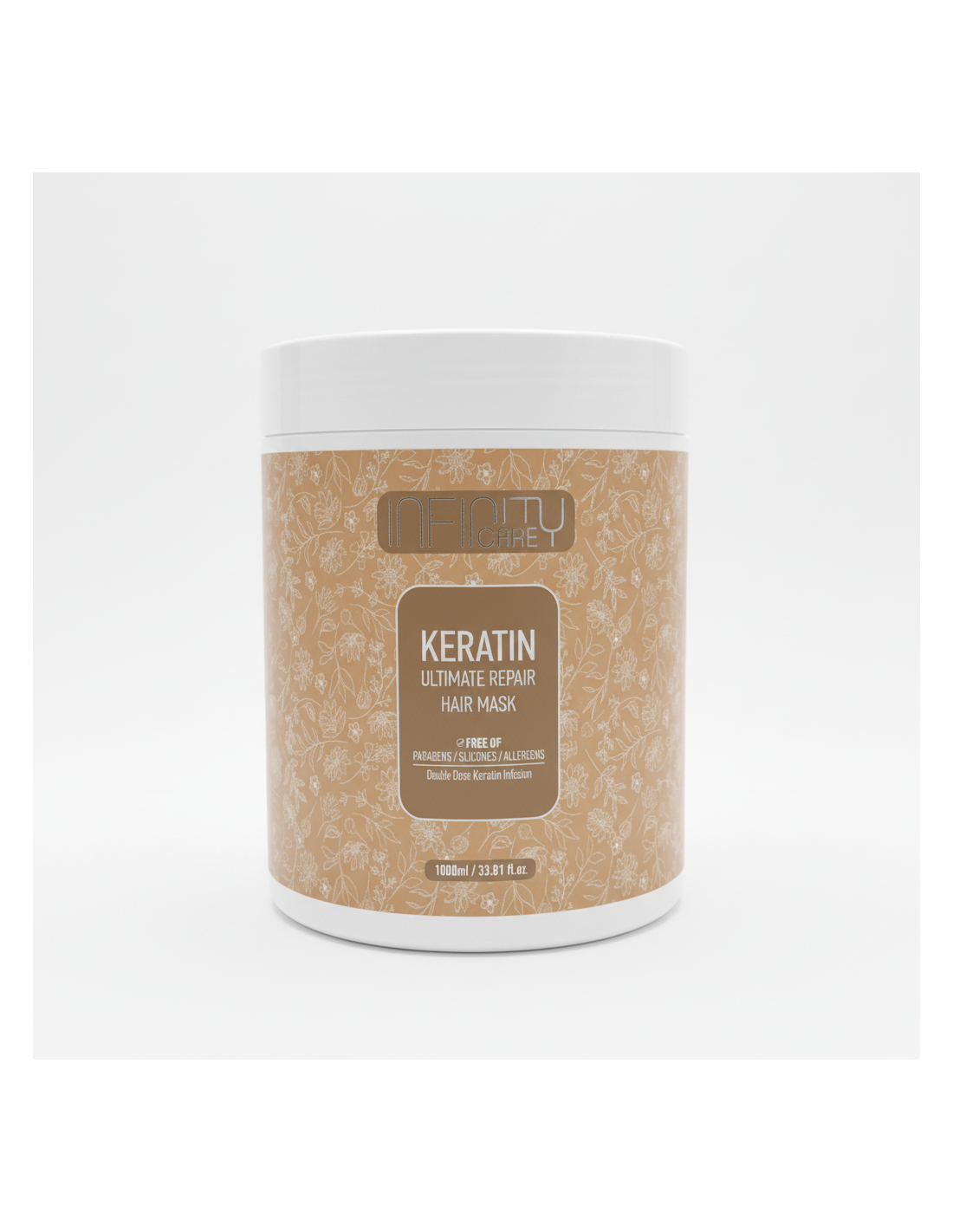 KERATIN ULTIMATE REPAIR KAUKĖS PLAUKAMS IR ŠAMPŪNO RINKINYS