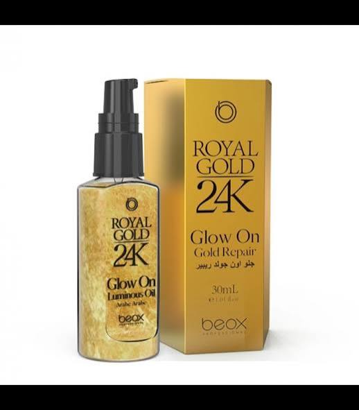 ROYAL GOLD 24K Luminous RINKINYS ypatingam plaukų žvilgesiui