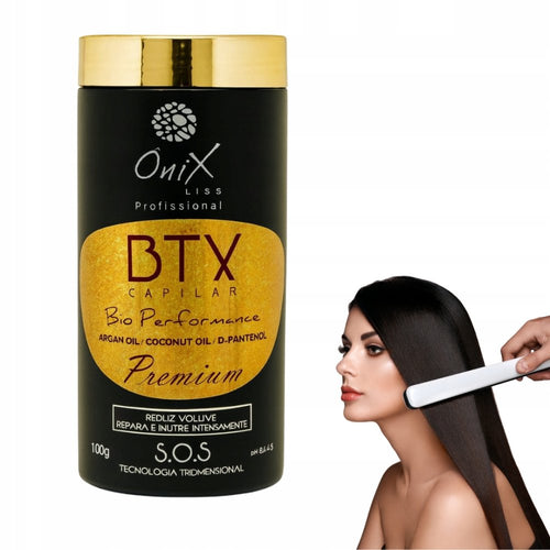 Onix Liss BTX Bio Performance PREMIUM– profesionalus rinkinys prabangiai BOTOX plaukų procedūrai