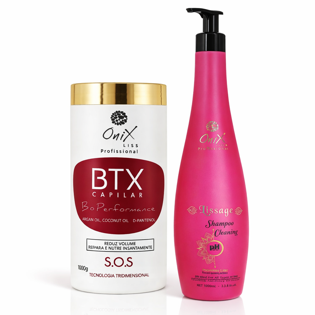 Onix Liss Capilar Bio Performance – profesionalus rinkinys BOTOX plaukų procedūrai