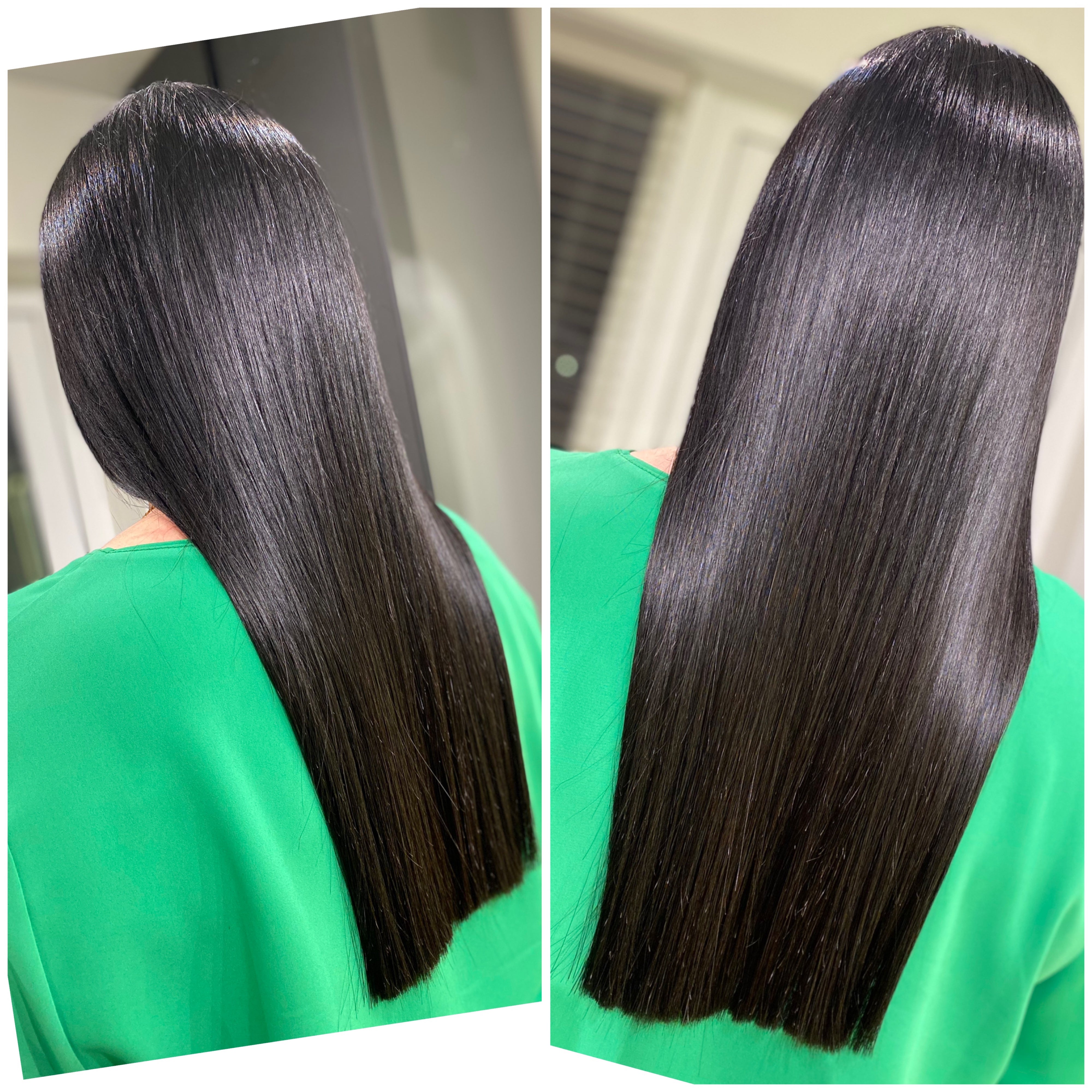 Ilgalaikis plaukų tiesinimas keratinu